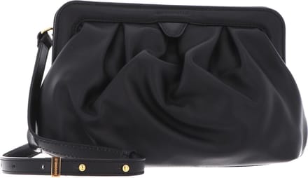 COCCINELLE Leren Schoudertas Diletta Mini Bag Noir Zwart
