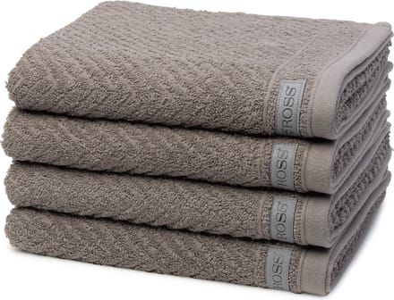 Ross Dames en Heren 4 X handdoek - in set Smart