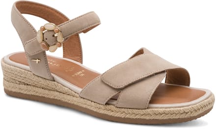Tamaris Comfort Essentials Dames Sandalen - BEIGE SUEDE