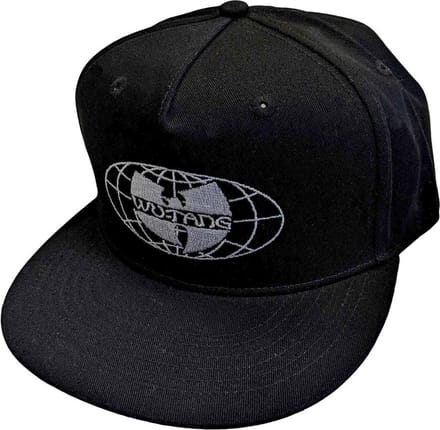 WuTang Clan - World-Wide Snapback Pet - Zwart