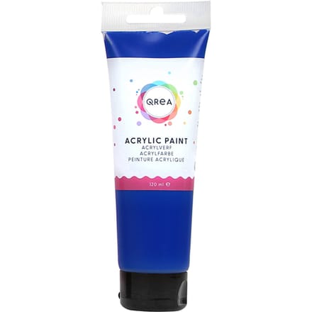Acrylverf Qrea 120 ml phtalo blauw