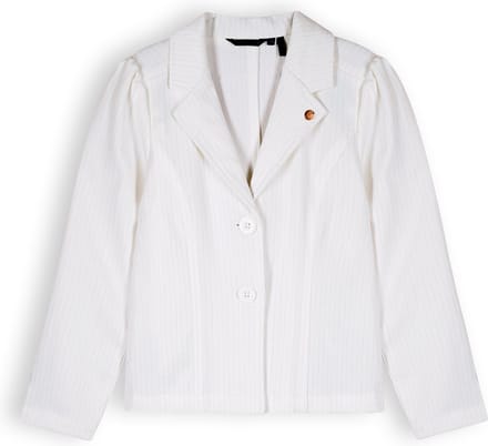 Nono N312-5310 Meisjes Blazer - Snow White - Maat 122-128