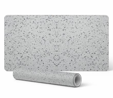 Antislip muis- en toetsenbordmat Terrazzo Symmetry 90x45 cm