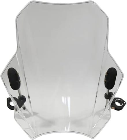 Motor Windscherm - Winddeflector - Comfortabel Rijden - Duurzaam ABS Materiaal - Universele Pasvorm - Transparant