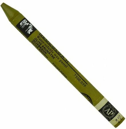 Caran d´Ache Neocolor II Aquarelkrijt |  Olijfbruin (039)