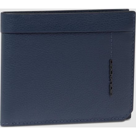 Portemonnee met munthouder Man Piquadro PU4188W137R-BLU Blauw