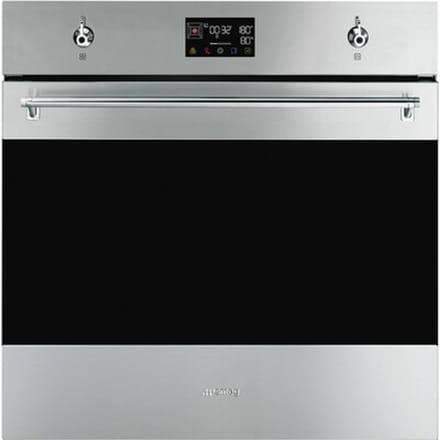 SMEG Pyro steam Galileo Oven Oven , Classici, 60 cm, Combi-stoom, Roestvrij staal, A+, Pyrolyse