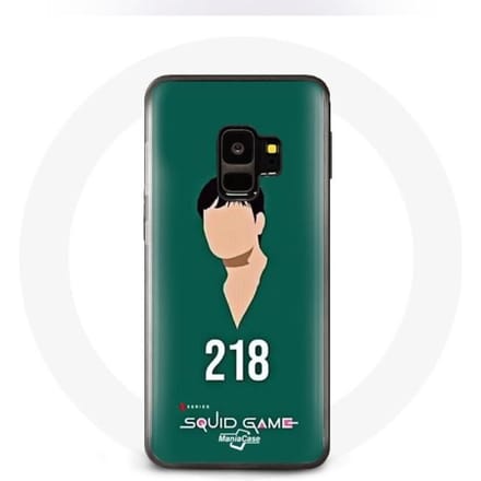 Coque pour Samsung Galaxy S9 Squid Game Cho Sang woo numéro 218