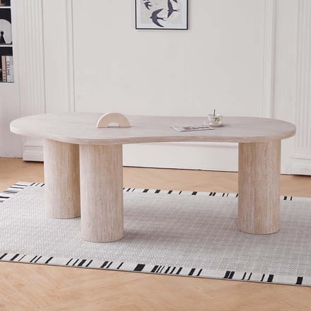 Milton & Oldbrook Eettafel 210 cm Sorano Travertinlook