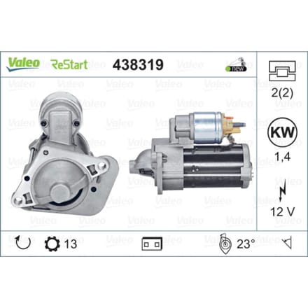 Starter VALEO 438319