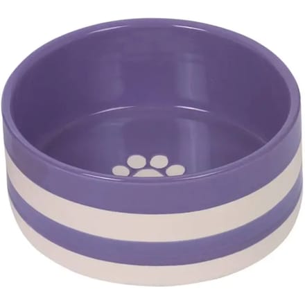 Nobby Keramische kom - Strio, 0,60 L, paars
