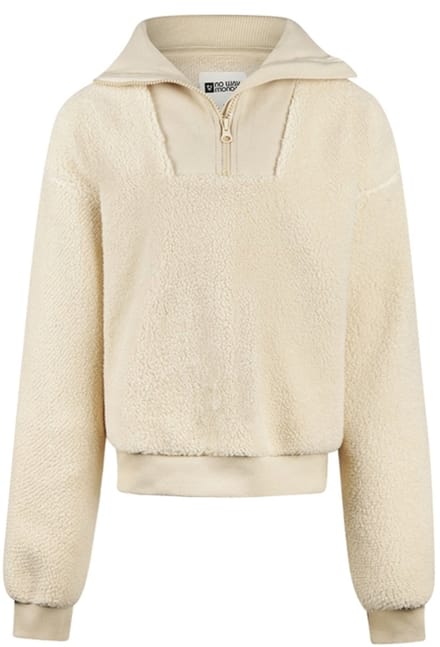 No Way Monday-Meisjes Sweater met verlaagde schouder-Beige