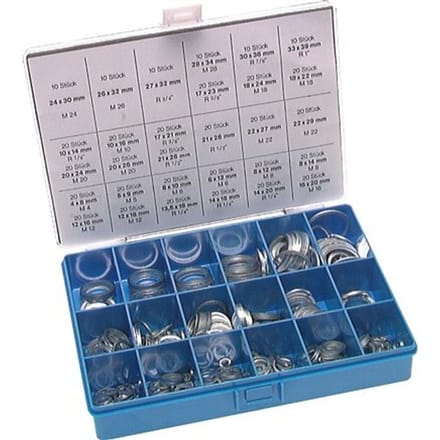 Aluminium Pakkingset 10 tot 42 mm 1500 Stuks