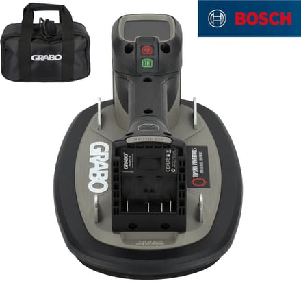 Grabo Pro Brushless in Tas - met Bosch 18V Accu aansluiting - 120 kg hefvermogen