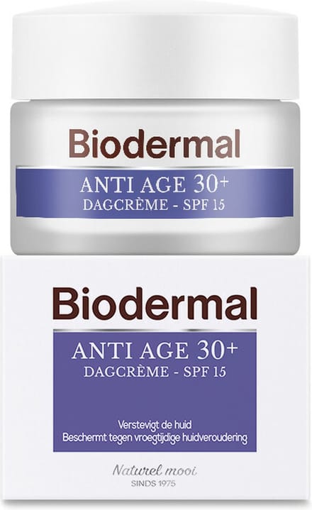 Biodermal Anti Age 30+ - Dagcrème tegen huidveroudering - SPF15 - 50 ml