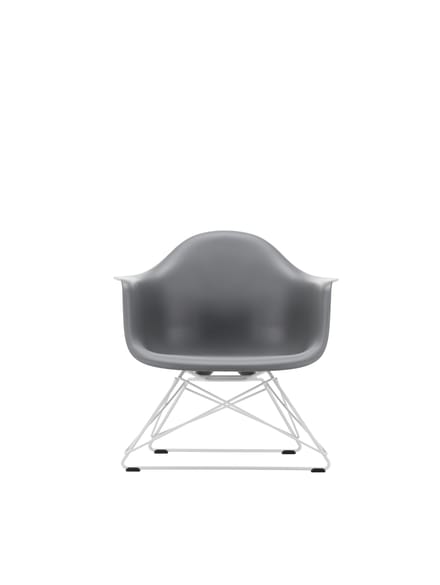 Vitra Outdoor Eames Plastic Chair LAR - granietgrijs RE - granietgrijs RE - wit