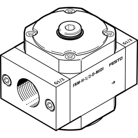 Festo Aftakkingsmodule G3/8'' 0.2-16bar 4900l/min Midi - 162791 - P2YJS