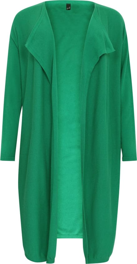 YOEK Dames Vest met een gedrapeerde voorkant