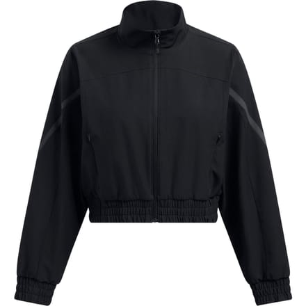 Under Armour Dames-top met trechterhals en lange mouwen (Zwart)