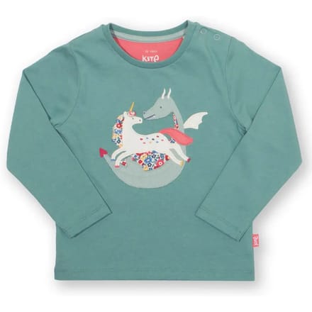 Meisjes-T-shirt met lange mouwen Kite Folktale Friends