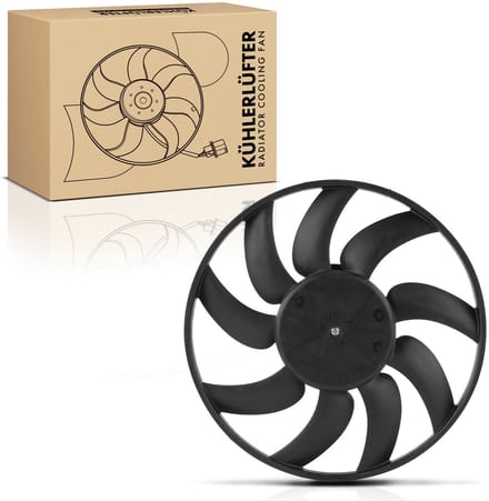 Frankberg 1x Motorradiator enkele ventilator