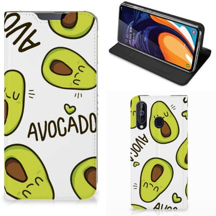 Samsung Galaxy A60 Magnet Case Avocado Singing