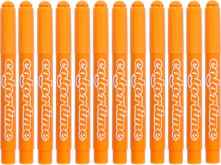 Colortime stift, 5 mm lijn, warm geel, 12 stuks