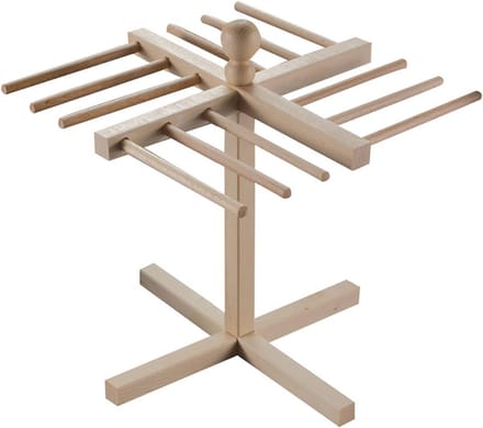 Houten deegroller en pastadroger - Perfect voor homemade pasta