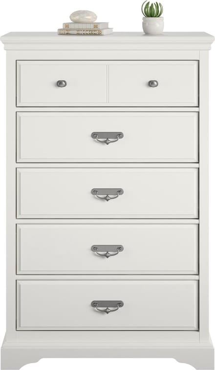 Bristol-Commode - 5-laden - Wit