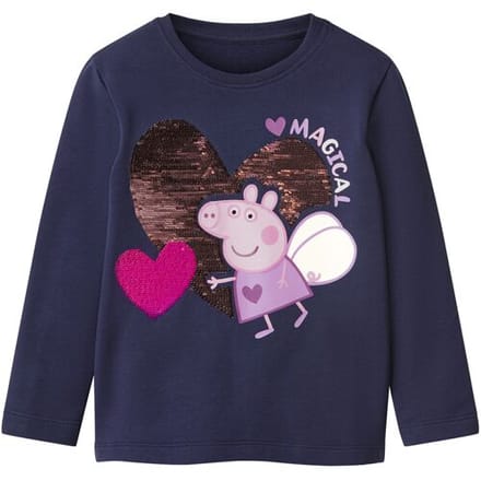Lidl Kinder longsleeve (Peppa Pig, 122/128)