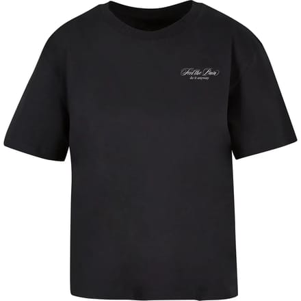 Dames-T-shirt Miss Tee Feel The Pain