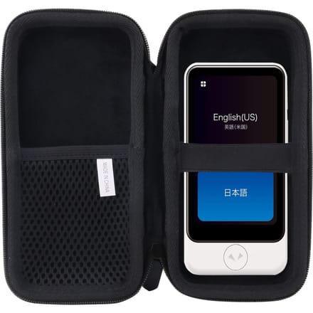 Étui de rangement pour traducteur vocal multilingue POCKETALK S Plus - WERJIA.JP (Noir (Grand)) black