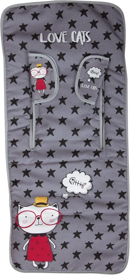 Lichte Kinderwagenmat Unisex voor Zomer – Ademend en Comfortabel