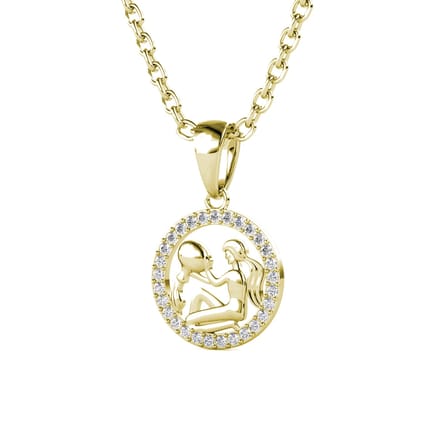Waterman Zodiac Hangers - Goud en Kristal