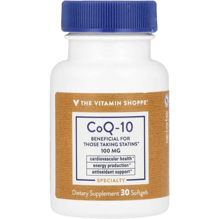 The Vitamin Shoppe, CoQ-10, 100mg, 30 softgels
