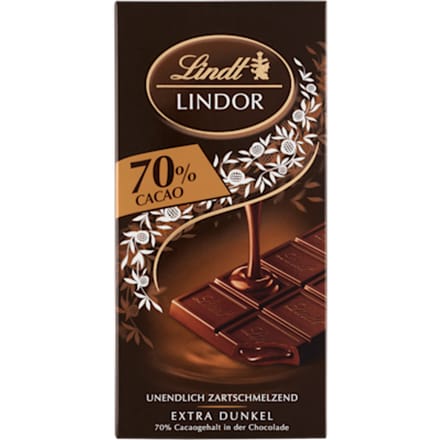Lindor tablet dark 70%