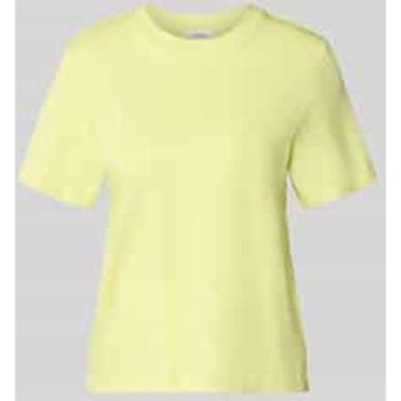 s.Oliver - female - Verkort T-shirt in interlockjersey