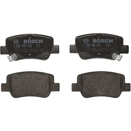 Remblokset BOSCH 0 986 494 403, achter