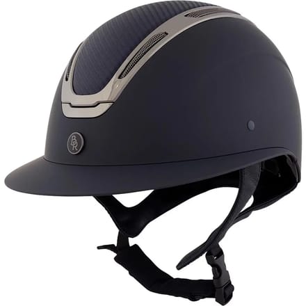 Br Paardrijcap Br Zeta Sport Donkerblauw