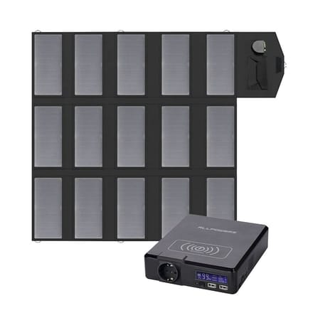 ALLPOWERS S200 draagbare powerbank 200W 154Wh - S200 + SP012 Zonnepaneel 100W