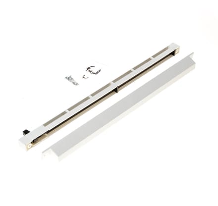 Ventilatierooster Fresh 42 wit compleet, 408x18x19mm (lxhxb)