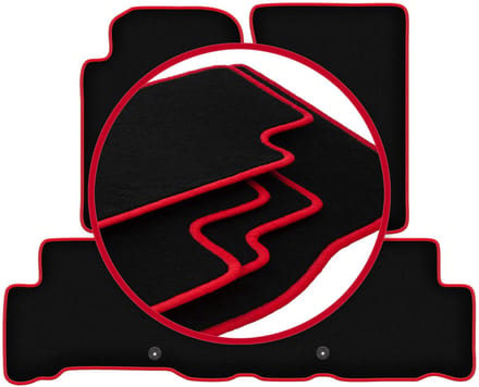 CARLUX-RED automatten voor: SsangYong Rexton III SUV (2013-)