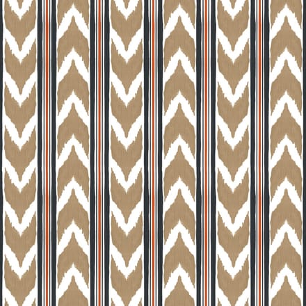 Behang Edgy Ikat zand