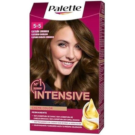 Haarkleur - SCHWARZKOPF - Licht Kastanje 5.5 - Crème - Zonder ammoniak - Alle haartypes