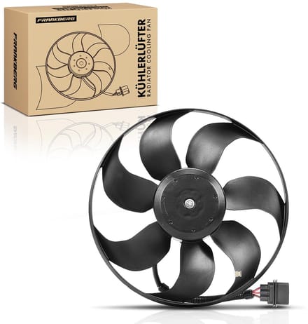 Frankberg 1x Motorradiator enkele ventilator