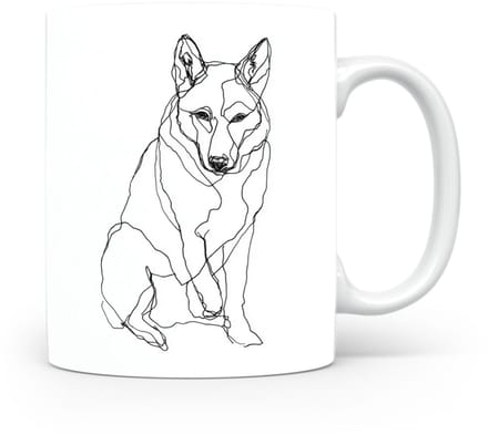 Beker Saarlooswolfhond