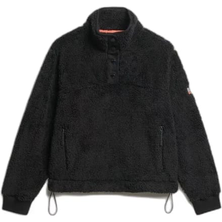 Superdry - Superzachte trui met halve rits - Dames - Truien