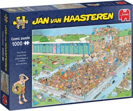 Jan van Haasteren - Bomvol Bad - 1000 stukjes puzzel - Legpuzzel
