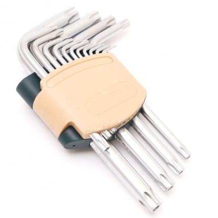 Rockforce RF-5151T Serie - Torx Sleutelset - T6-T60 - Chroom-Vanadium Staal - 15 Stuks