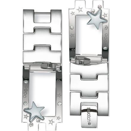 Swatch Plastic - Square SUB 18mm ASUBK123G SUBK123G Touch Of Heaven Horlogeband